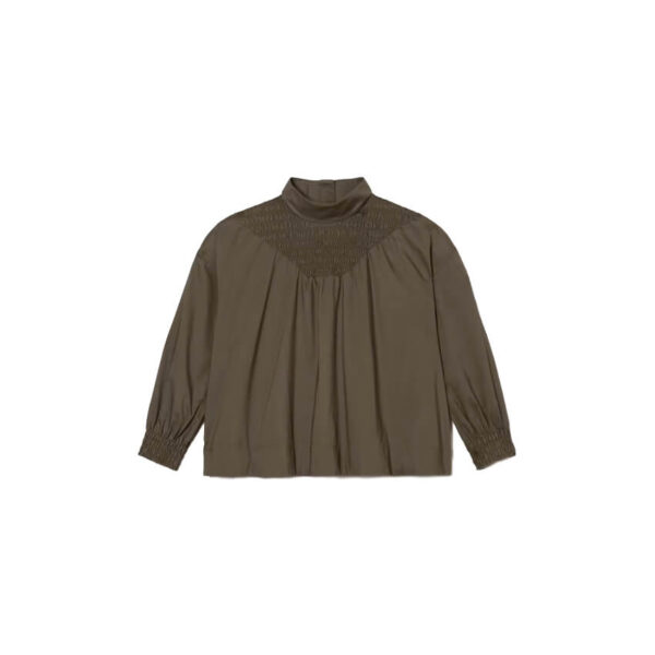 The Funnel-Neck Smock Top